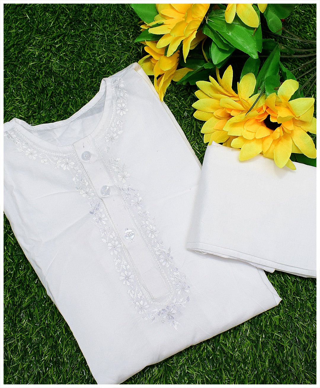 Timeless Designs: Hand-Stitched Kurta Shalwar for Kids