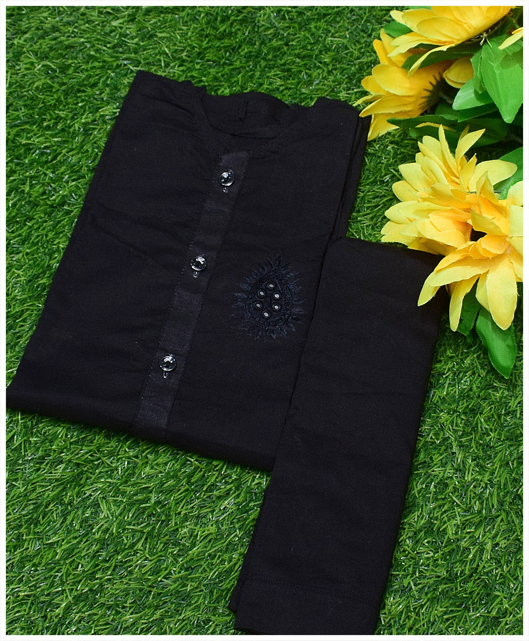 Exquisite Handwork: Ready-to-Wear Kids' Kurta Shalwar Sets