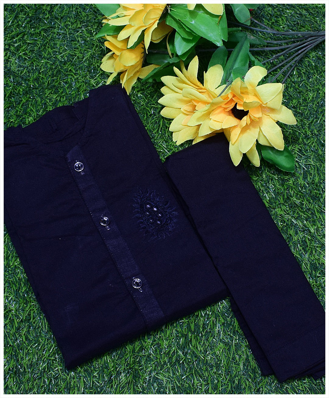 Exquisite Handwork: Ready-to-Wear Kids' Kurta Shalwar Sets