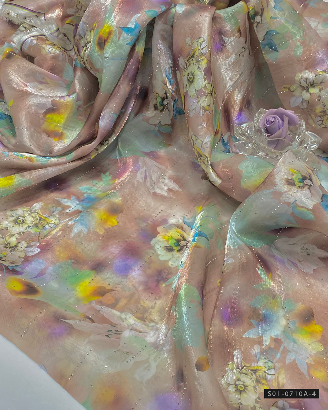 2 PC Unstitched Shamoze Silk Dress Collection