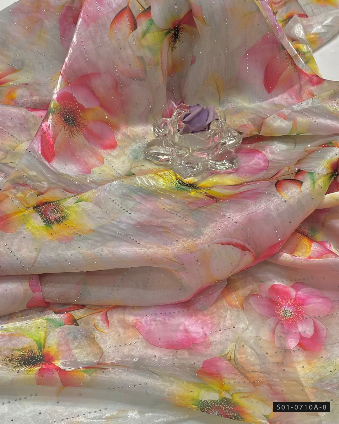 2 PC Unstitched Shamoze Silk Dress Collection