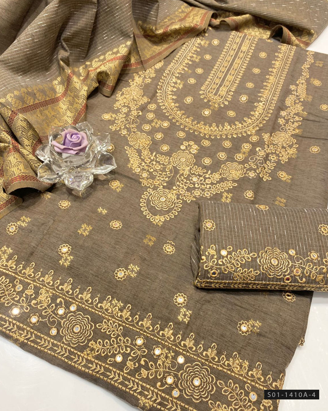 3 PC Unstitched Khaddar Susi Dress Collection