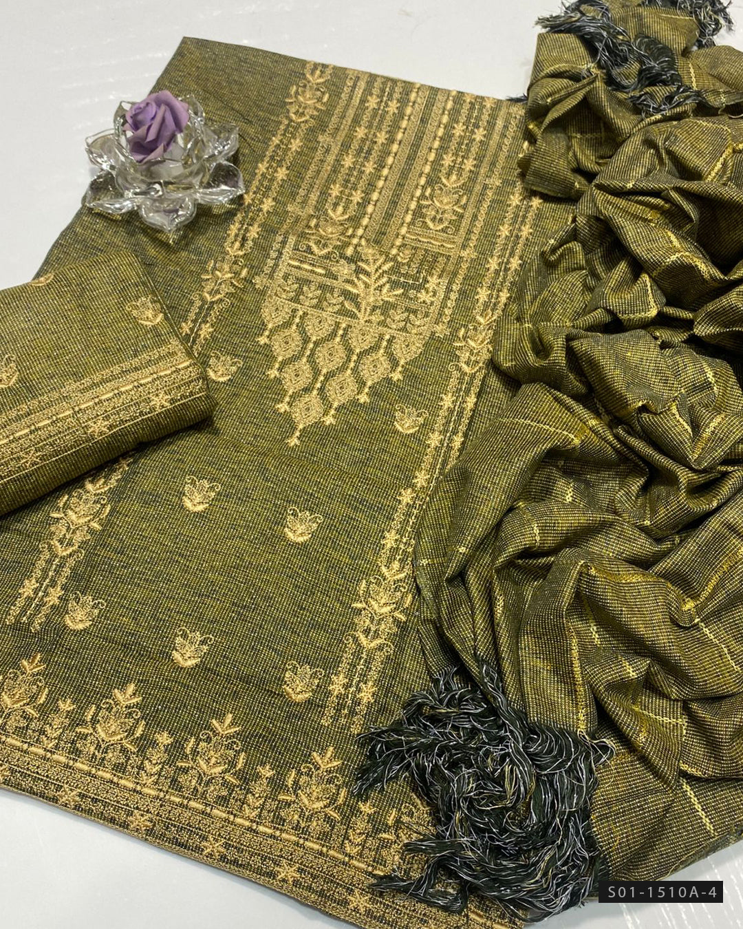 3 PC Unstitched Khaddar Dress Collection