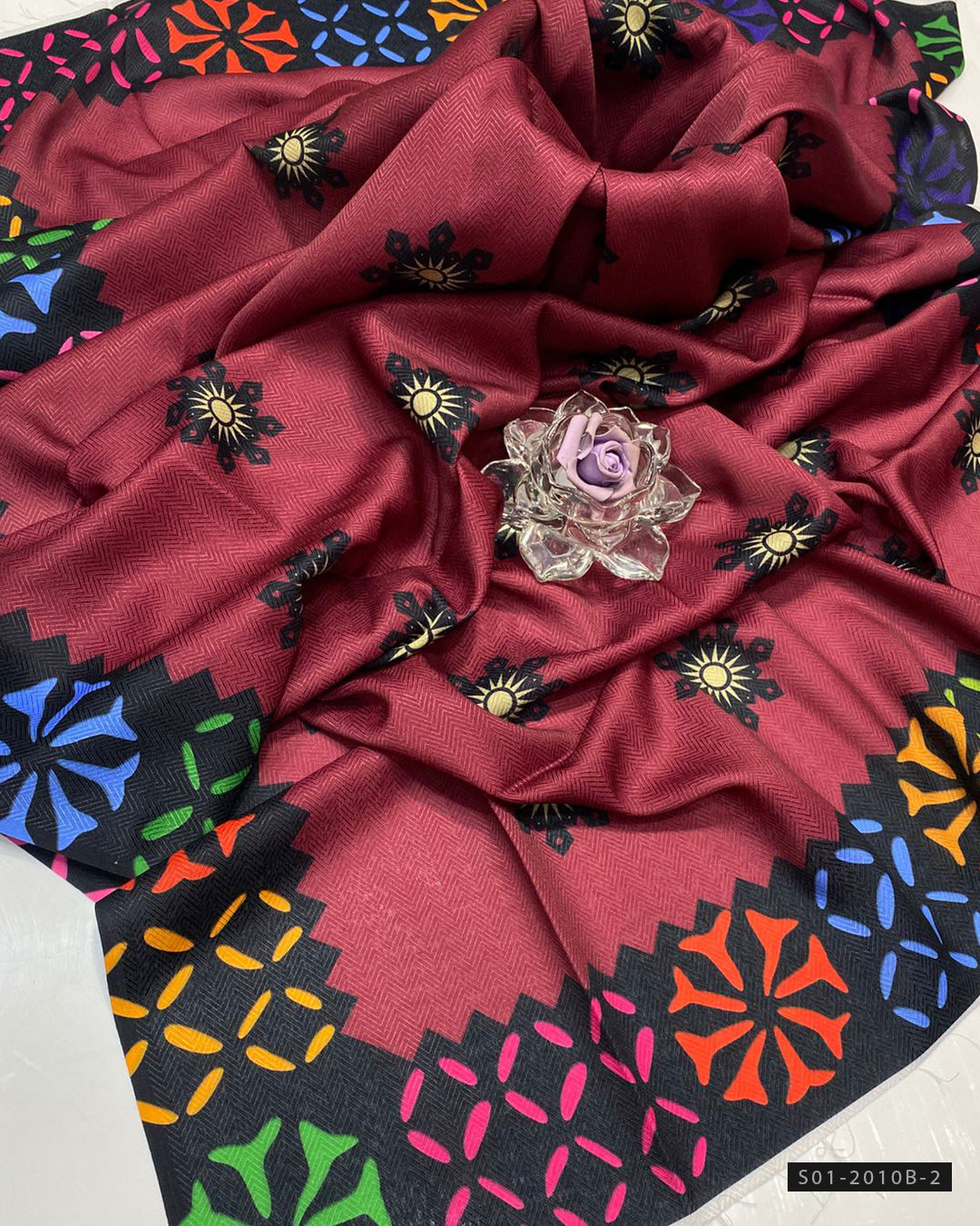 Digital Printed Dhanak Shawl Collection