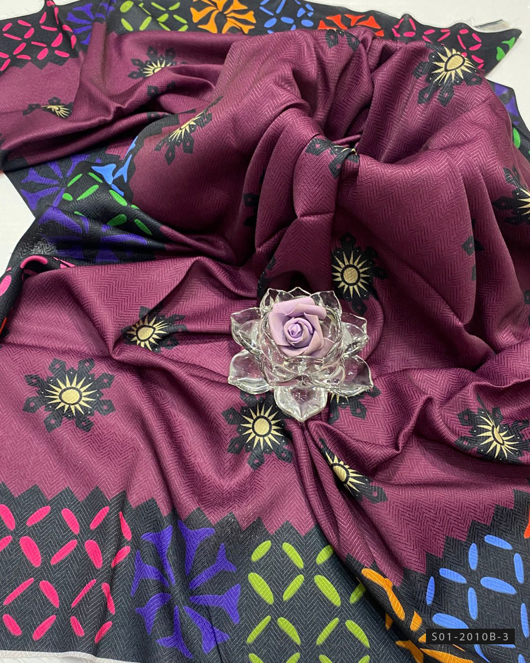 Digital Printed Dhanak Shawl Collection
