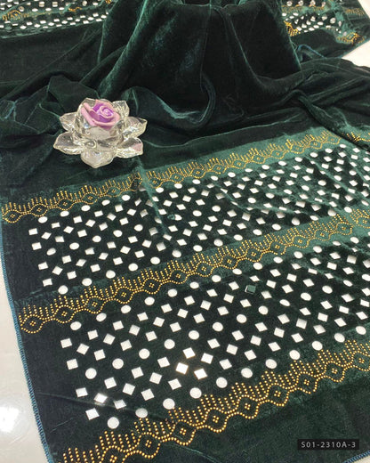 Velvet Cutwork Shawl Collection