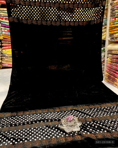 Velvet Cutwork Shawl Collection