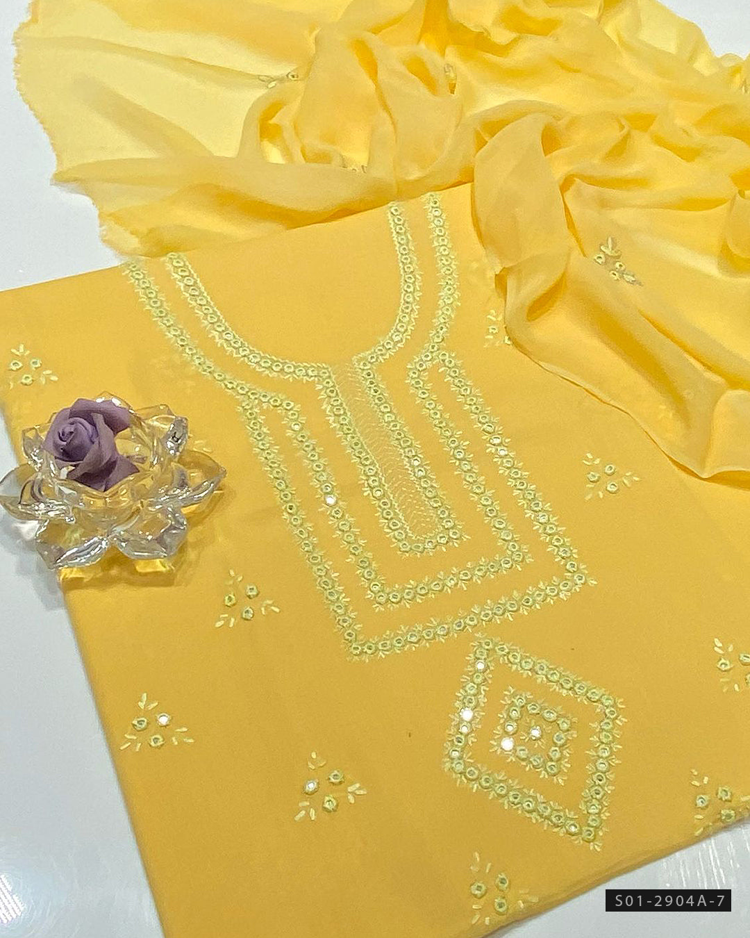 Handmade 3 PC Unstitched Lawn Dress Collection