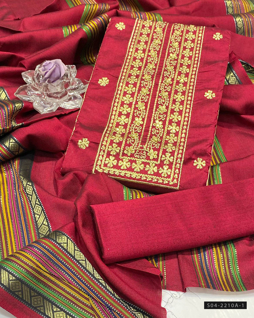 3 PC Unstitched Fancy Dress Collection
