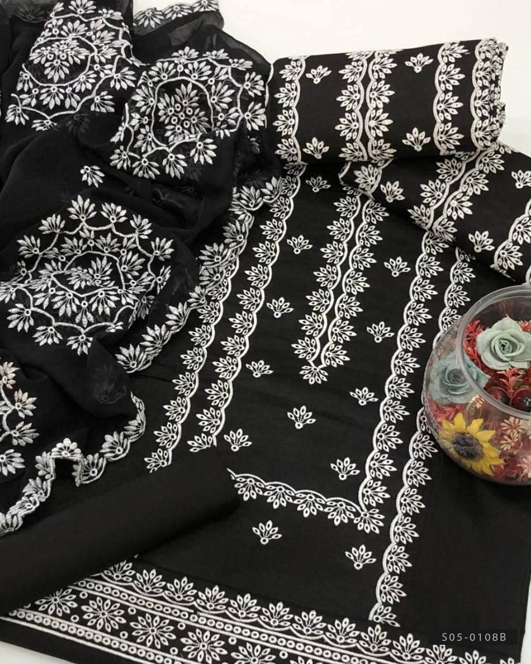 3 PC Unstitched Lawn Dress Collection