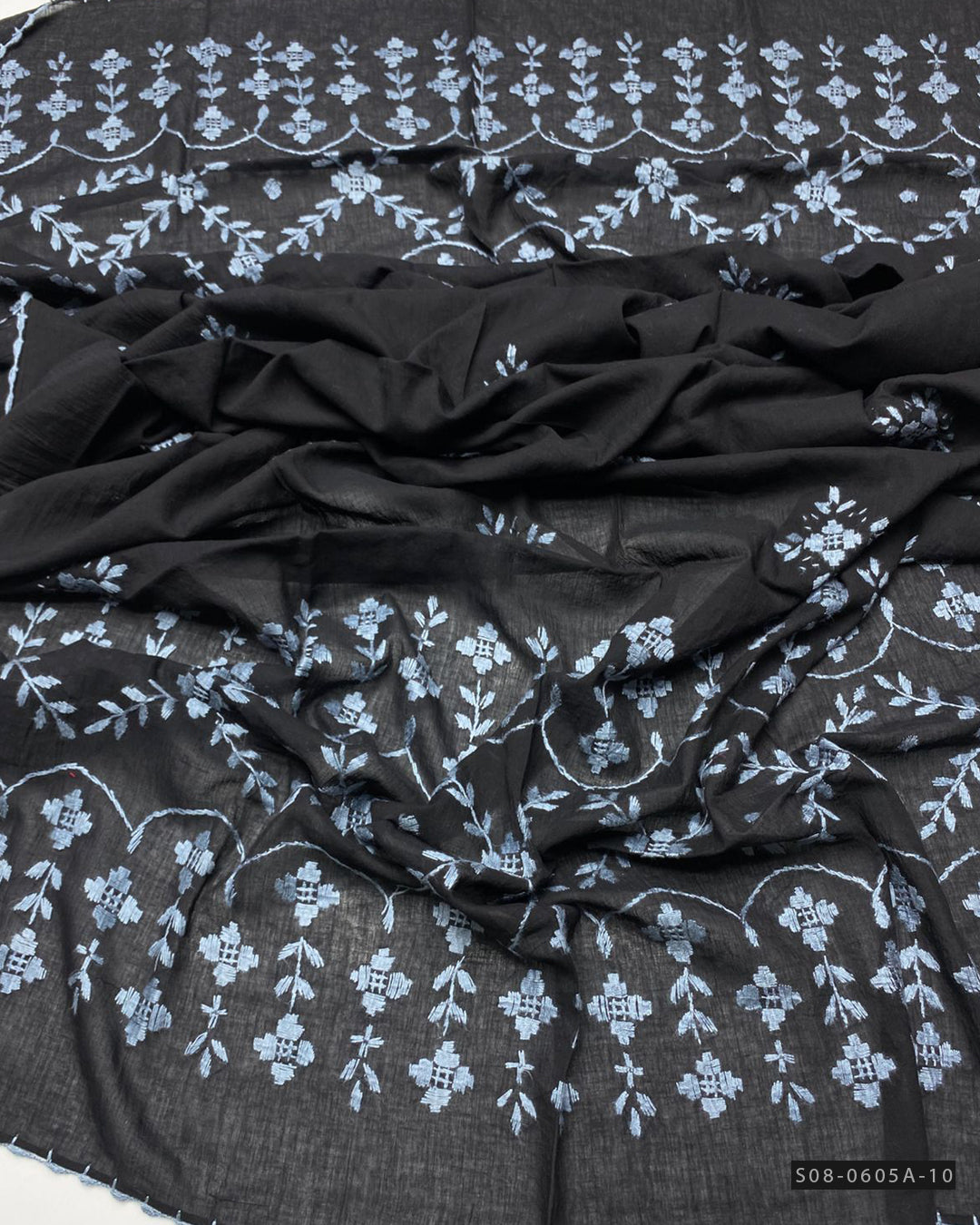 Hand Embroidered Lawn Dupattas/Chaddars