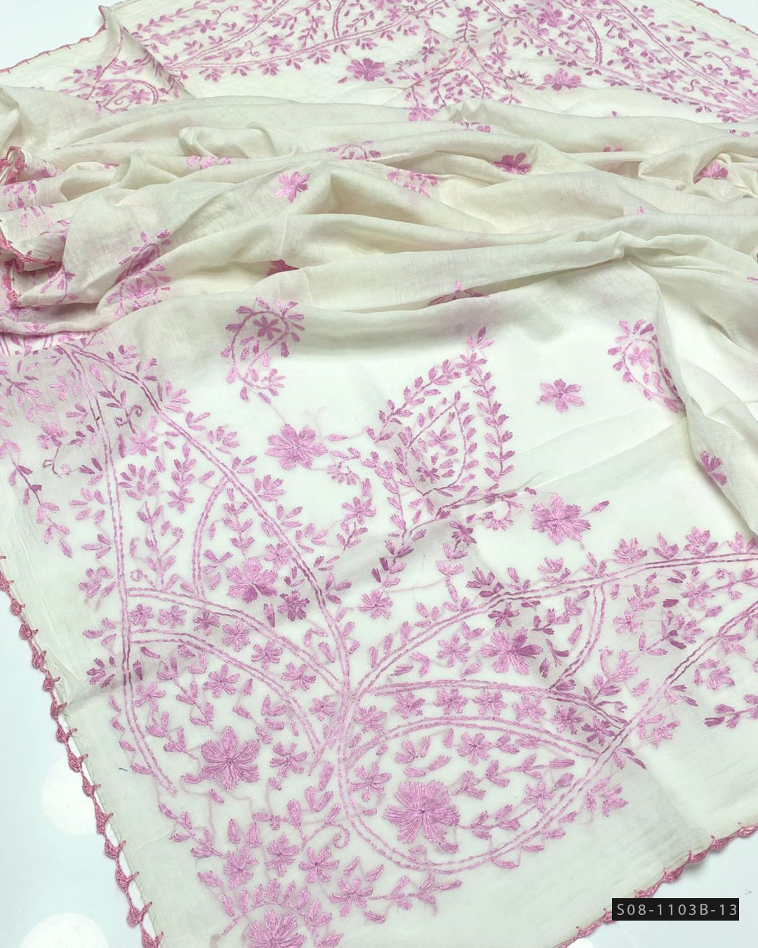 Elegant Hand Stitched Lawn Chaddar Collection