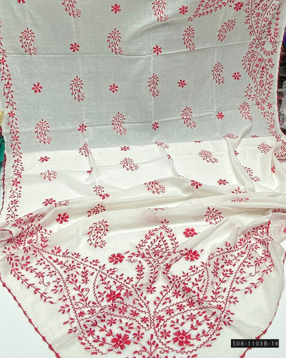 Elegant Hand Stitched Lawn Chaddar Collection