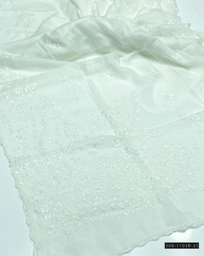 Elegant Hand Stitched Lawn Chaddar Collection