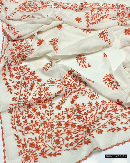 Elegant Hand Stitched Lawn Chaddar Collection