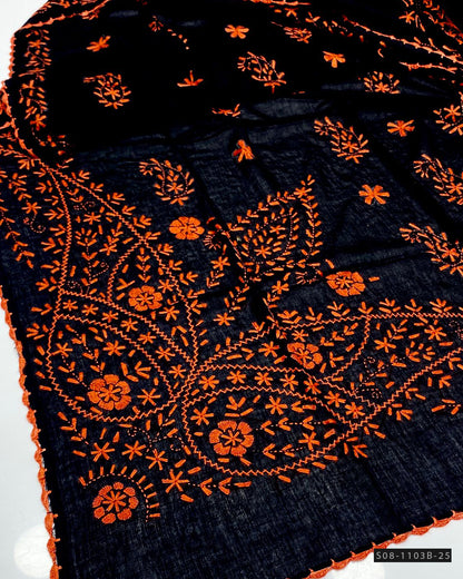 Elegant Hand Stitched Lawn Chaddar Collection