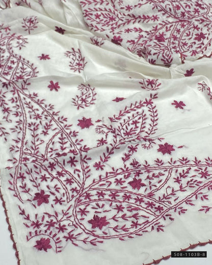 Elegant Hand Stitched Lawn Chaddar Collection