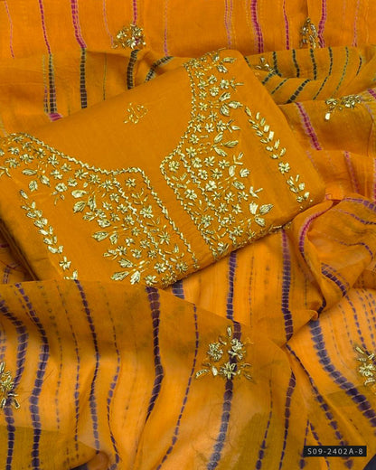 3 PC Handmade Gotta Work Lawn Collection