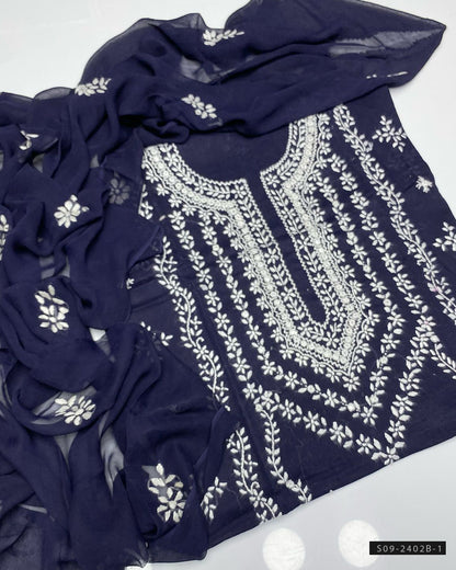 3 PC Hand Embroidered Lawn Collection