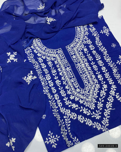 3 PC Hand Embroidered Lawn Collection