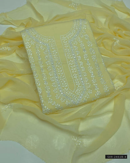 3 PC Hand Embroidered Lawn Collection