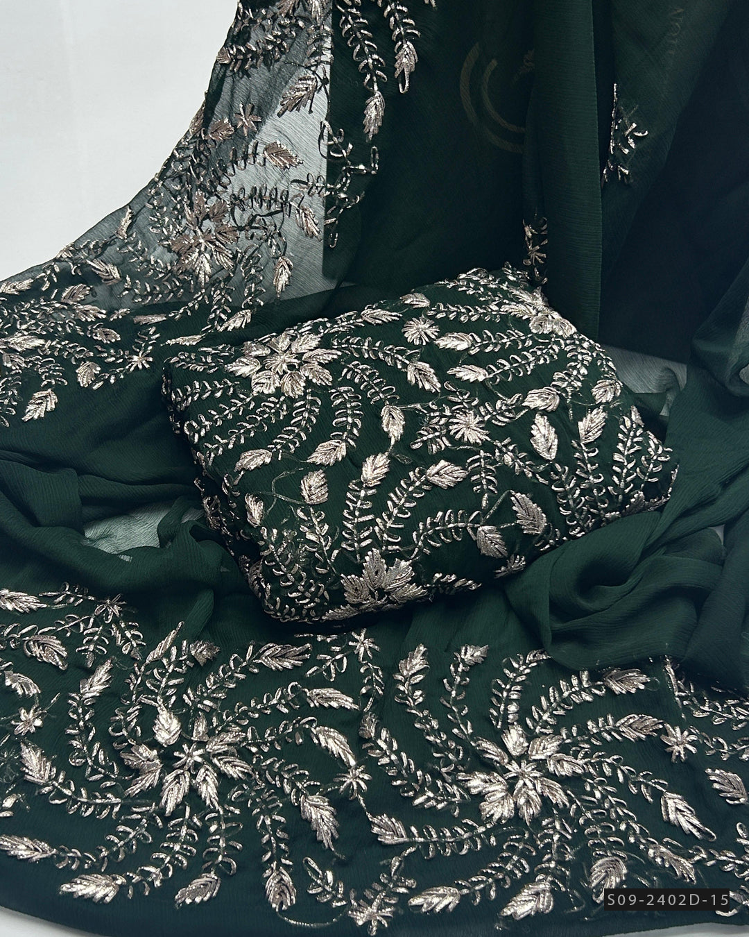 2 PC Unstitched Gotta Work Chiffon Collection