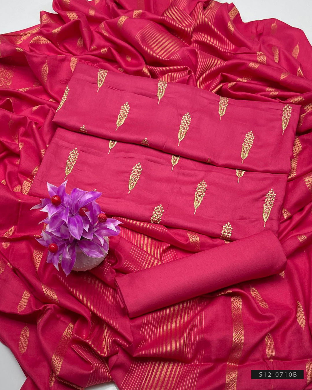 3 PC Unstitched Linen Dress Collection