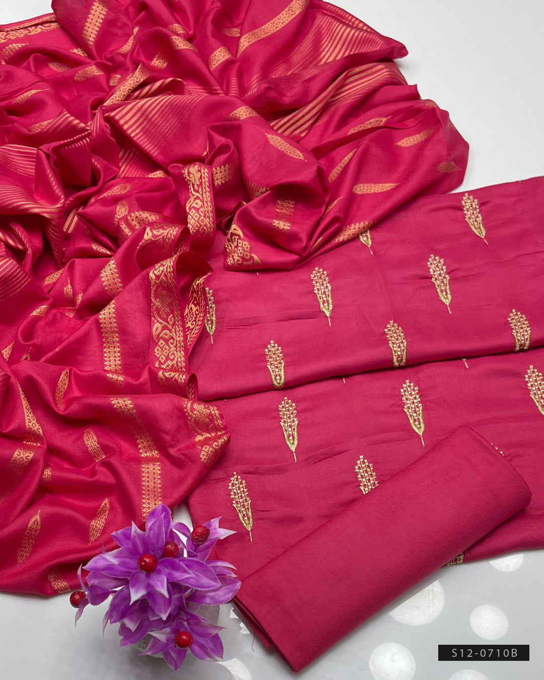 3 PC Unstitched Linen Dress Collection