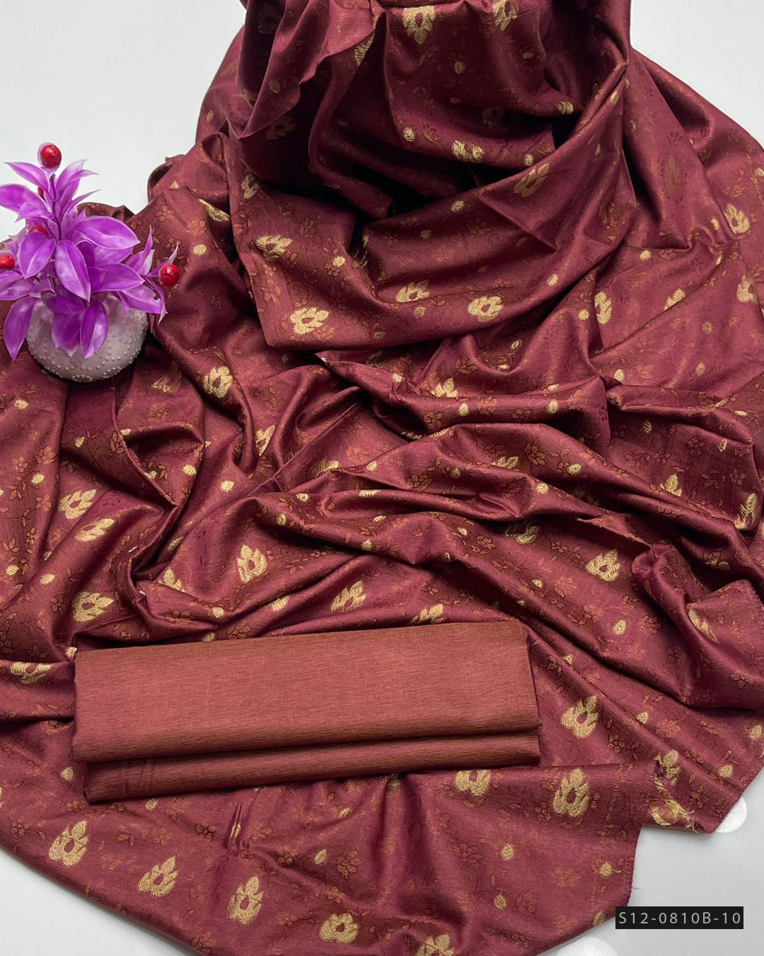 2 PC Unstitched Shamrey Dress Collection
