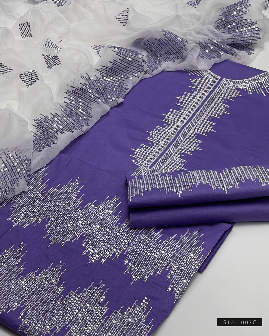 3 PC Unstitched Lawn Dress Collection