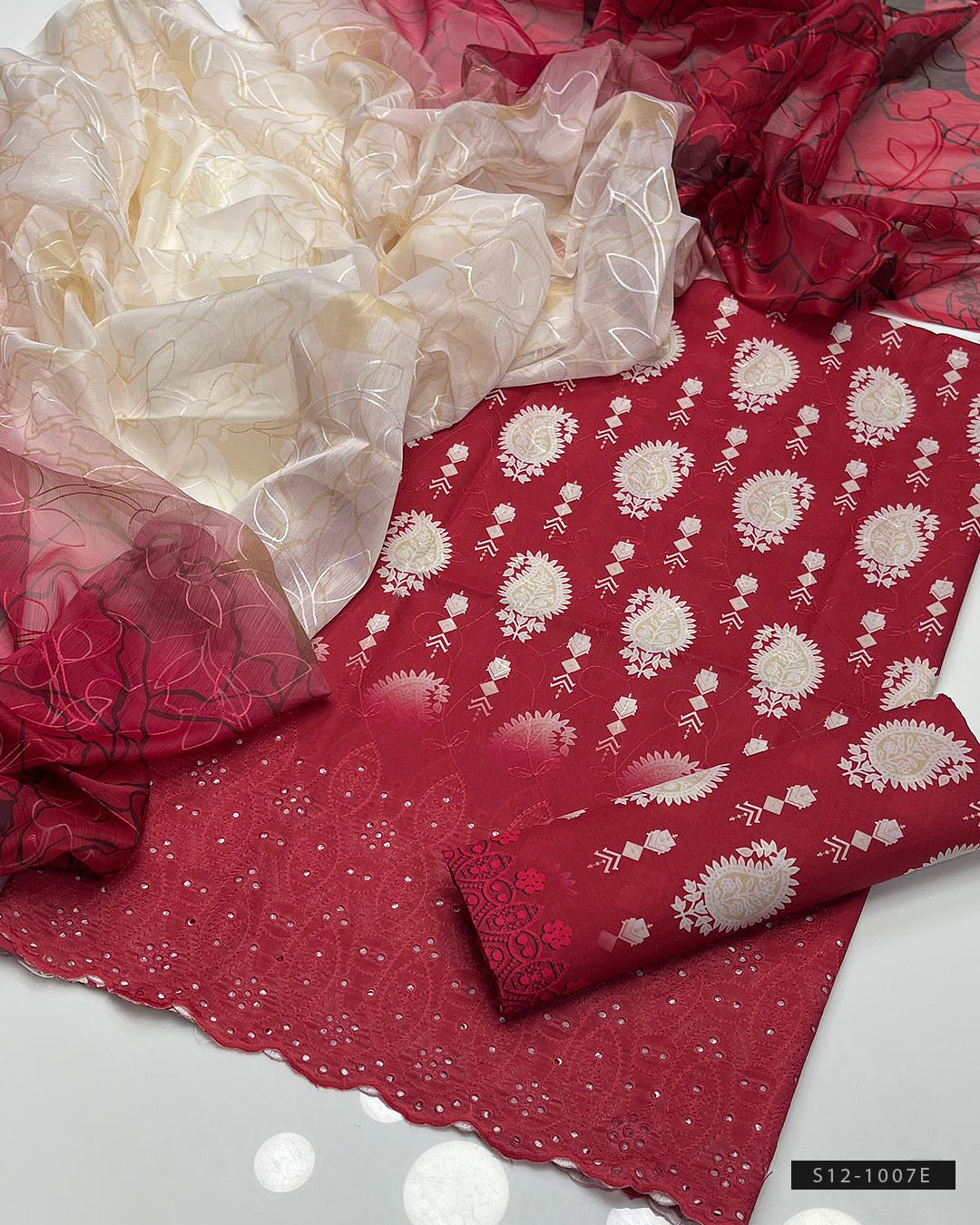 3 PC Unstitched Swiss Lawn Dress Collection