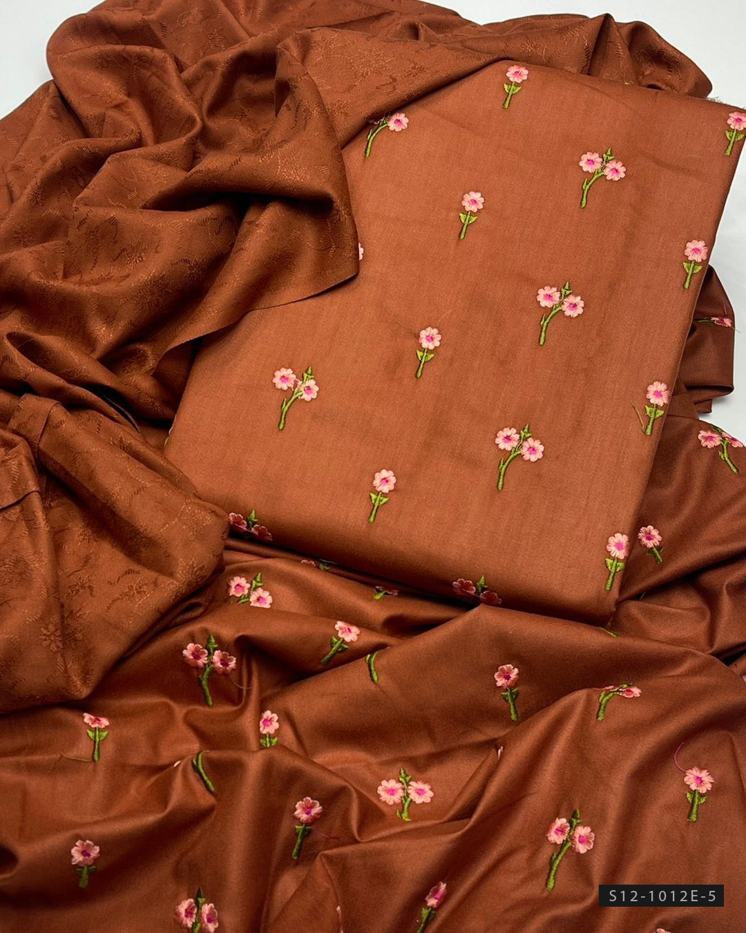 3 PC Unstitched Dhanak Dress Collection