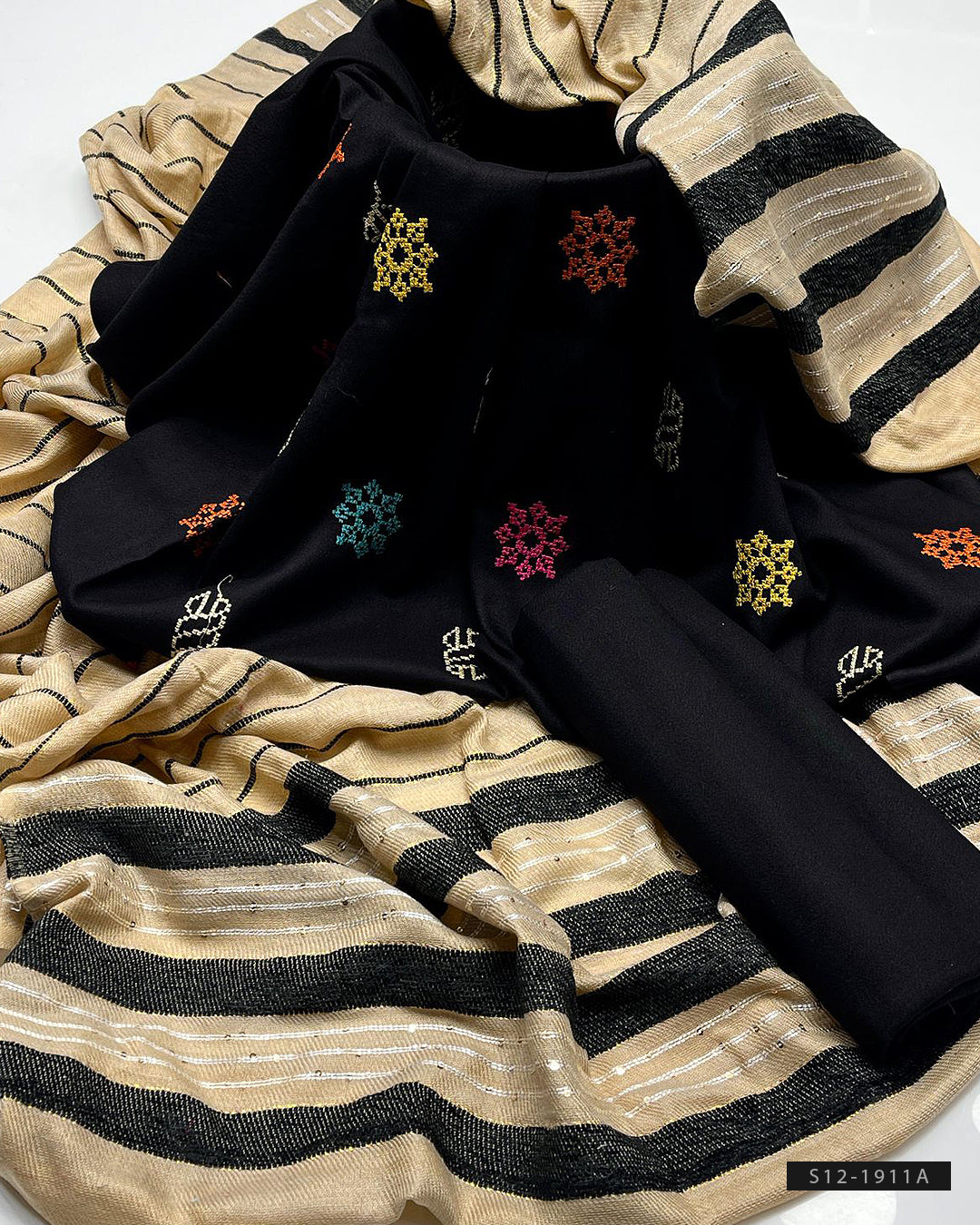 3 PC Unstitched Dhanak Dress Collection