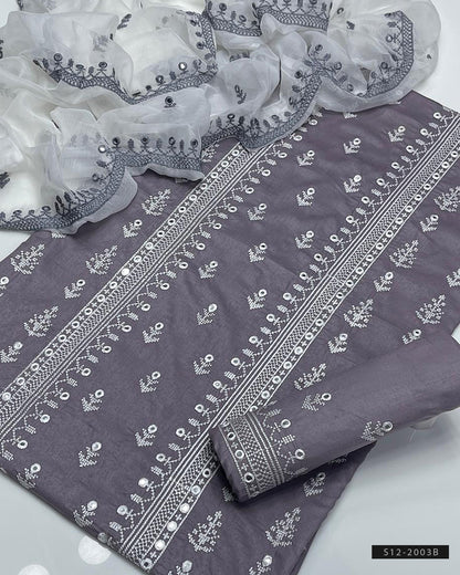 3 PC Untitched Cotton Lawn Dress Collection