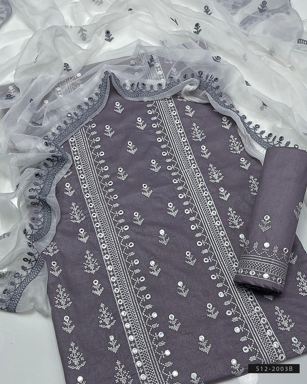 3 PC Untitched Cotton Lawn Dress Collection