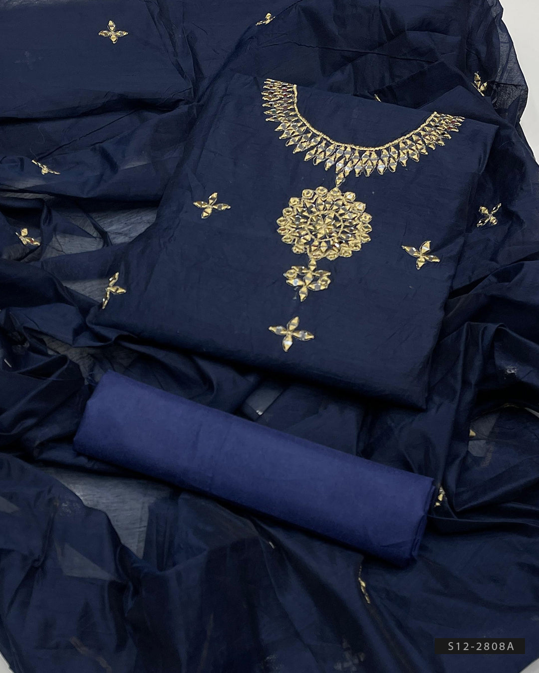 3 PC Unstitched Paper Cotton Dress Collection