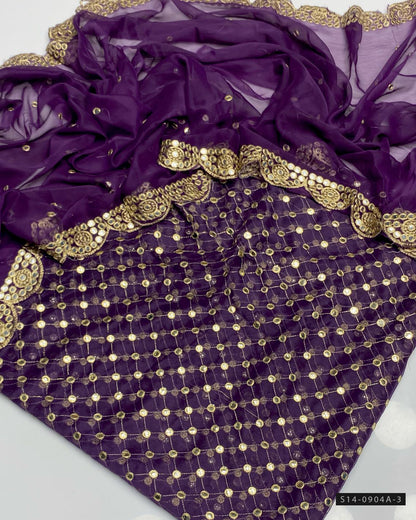 2 PC Unstitched Chiffon Collection