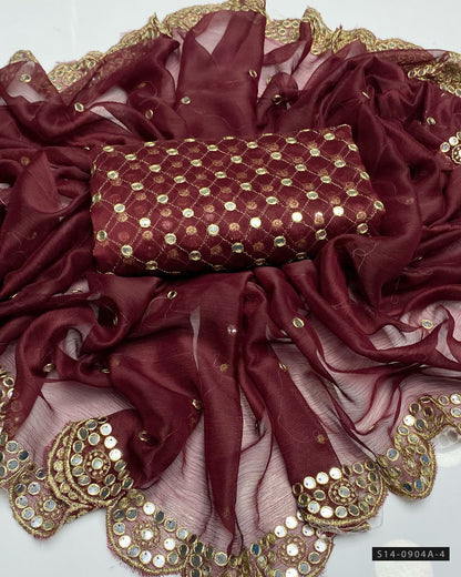 2 PC Unstitched Chiffon Collection