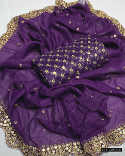 2 PC Unstitched Chiffon Collection