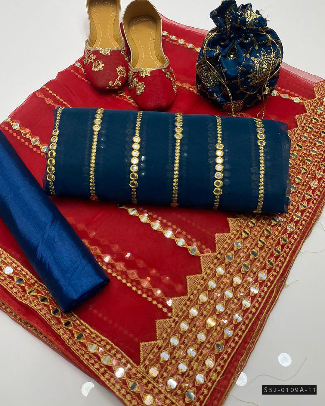 3 PC Unstitched Formal Wear Dress Collection