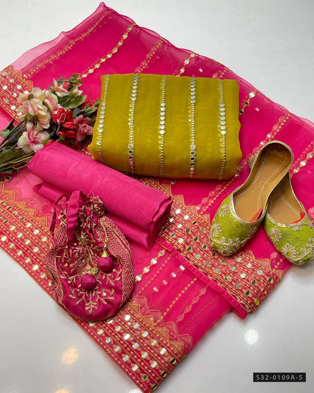 3 PC Unstitched Formal Wear Dress Collection