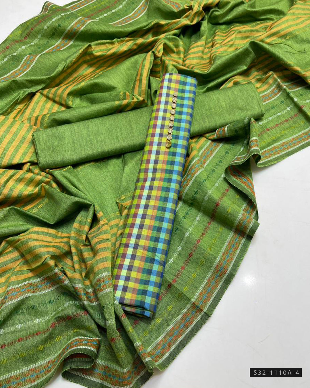 3 PC Unstitched Multani Khaddar Susi Dress