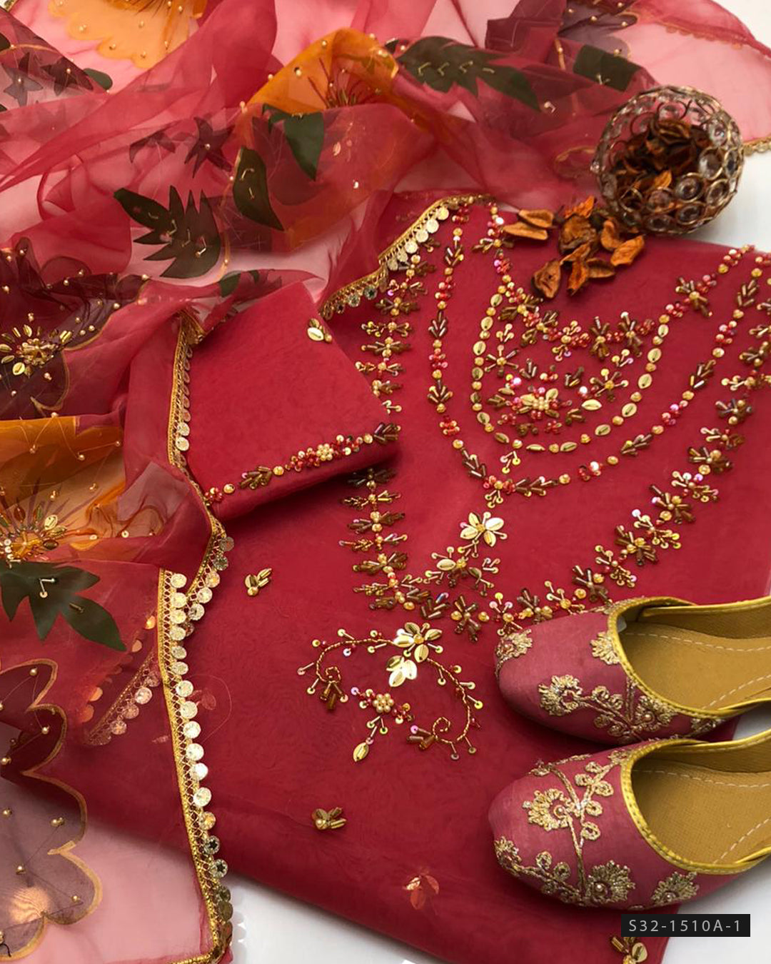 3 PC Unstitched Formal Wear Dress Collection