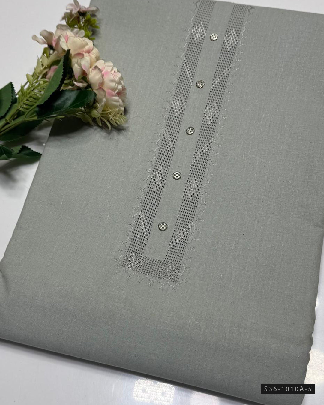 Handmade Tarkashi Karandi Khaddar Gents Suit