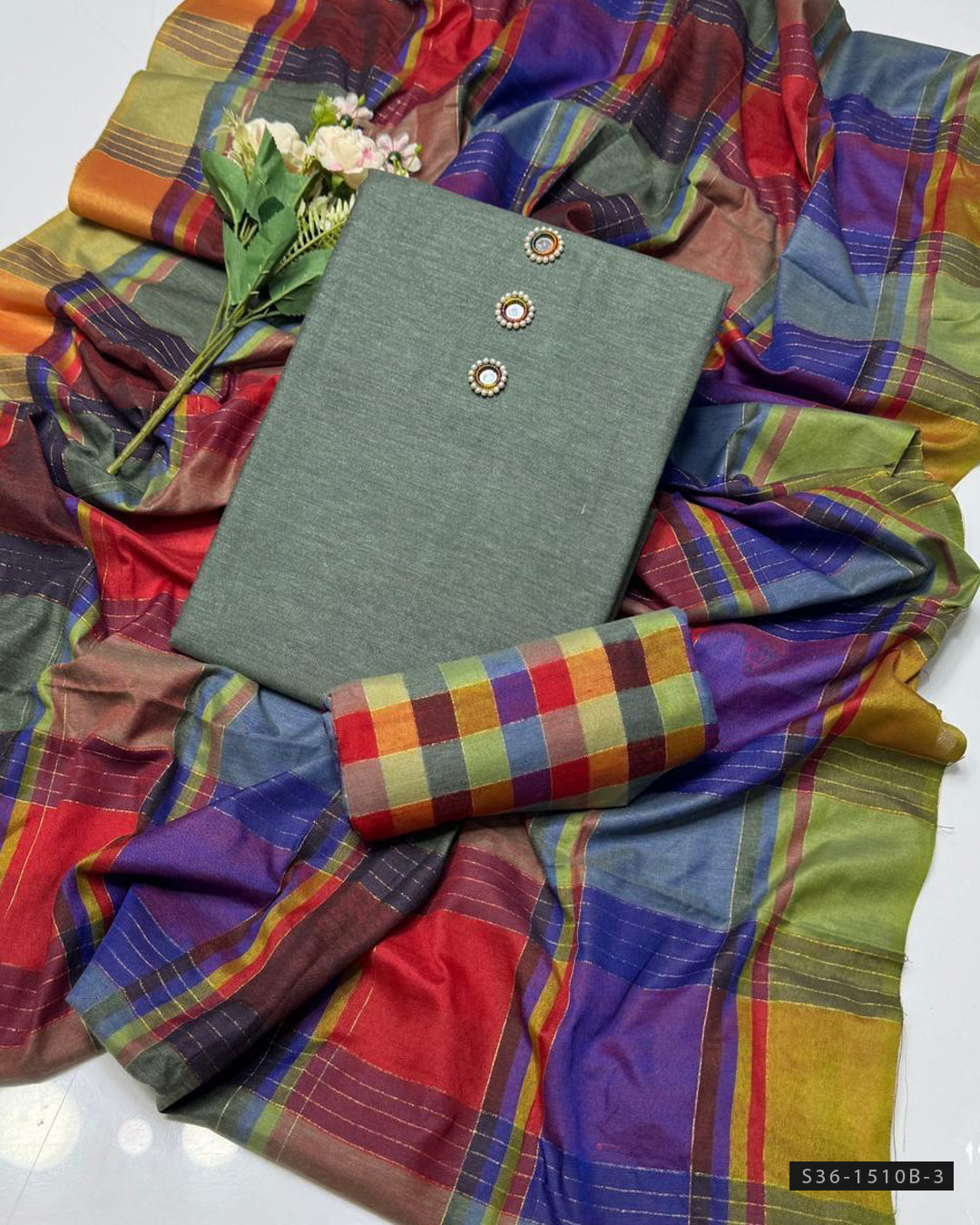 3 PC Unstitched Khaddi Dress Collection