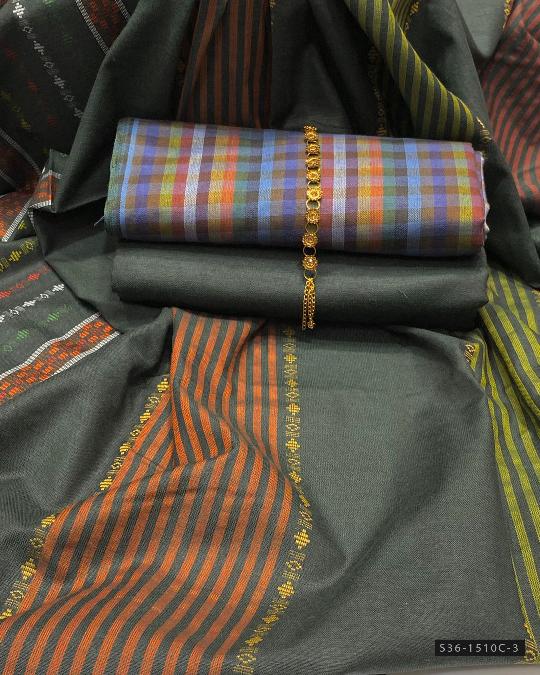 3 PC Unstitched Khaddi Dress Collection