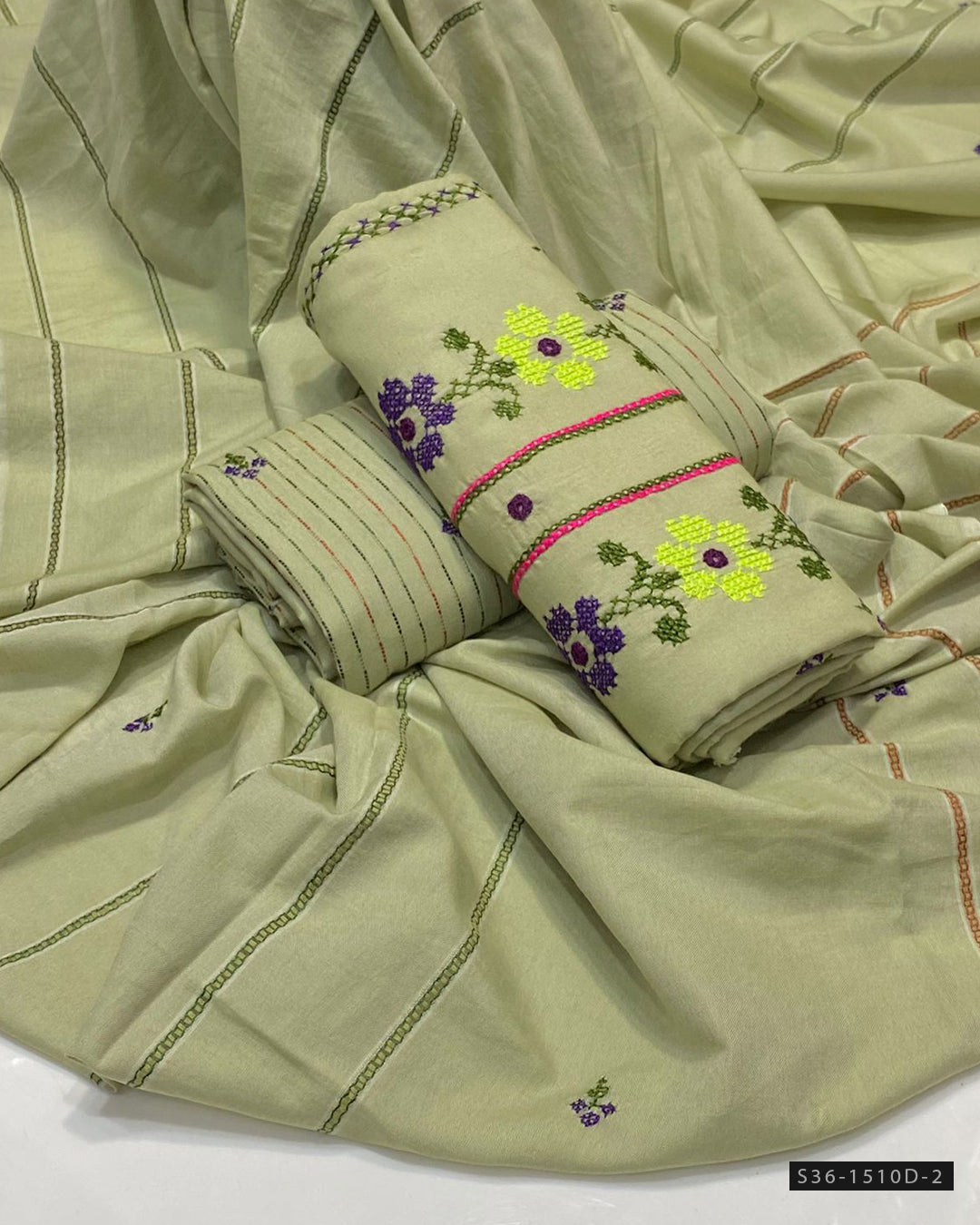 Handmade 3 PC Unstitched Khaddi Dress Collection