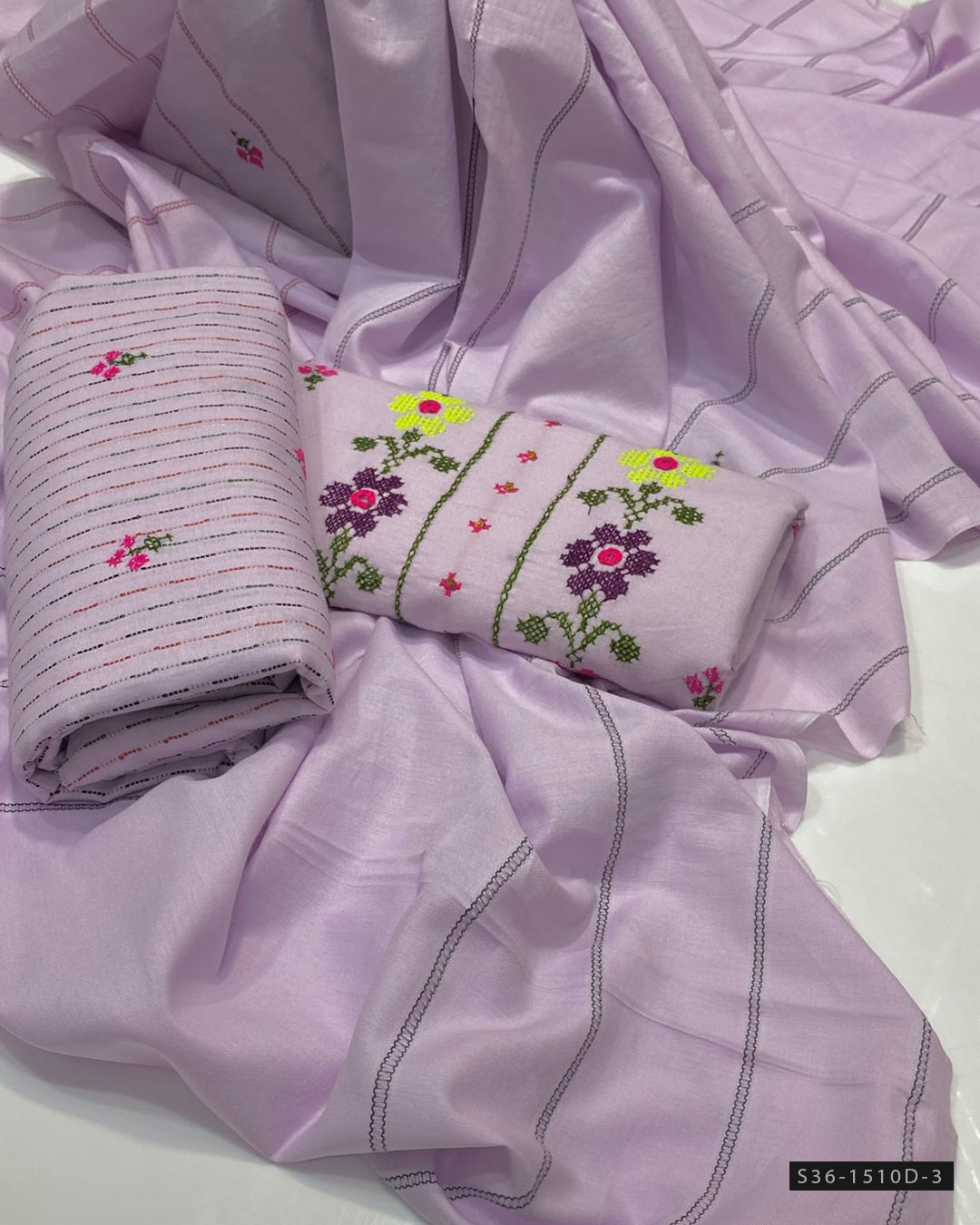 Handmade 3 PC Unstitched Khaddi Dress Collection