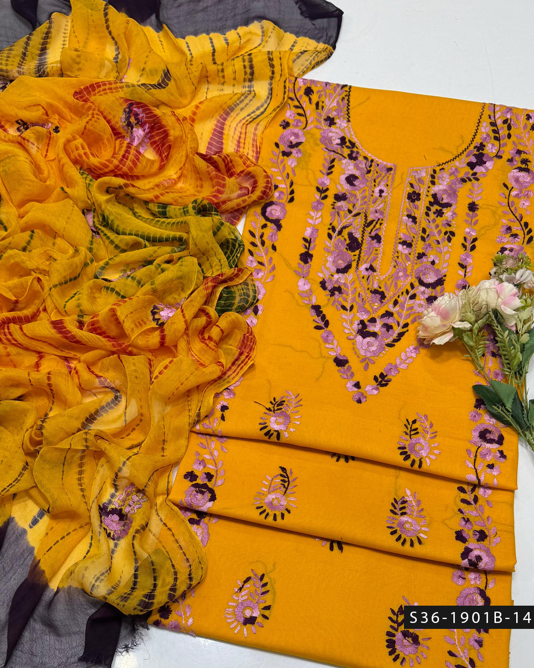 Handmade 3 PC Unstitched Lawn Dress Collection