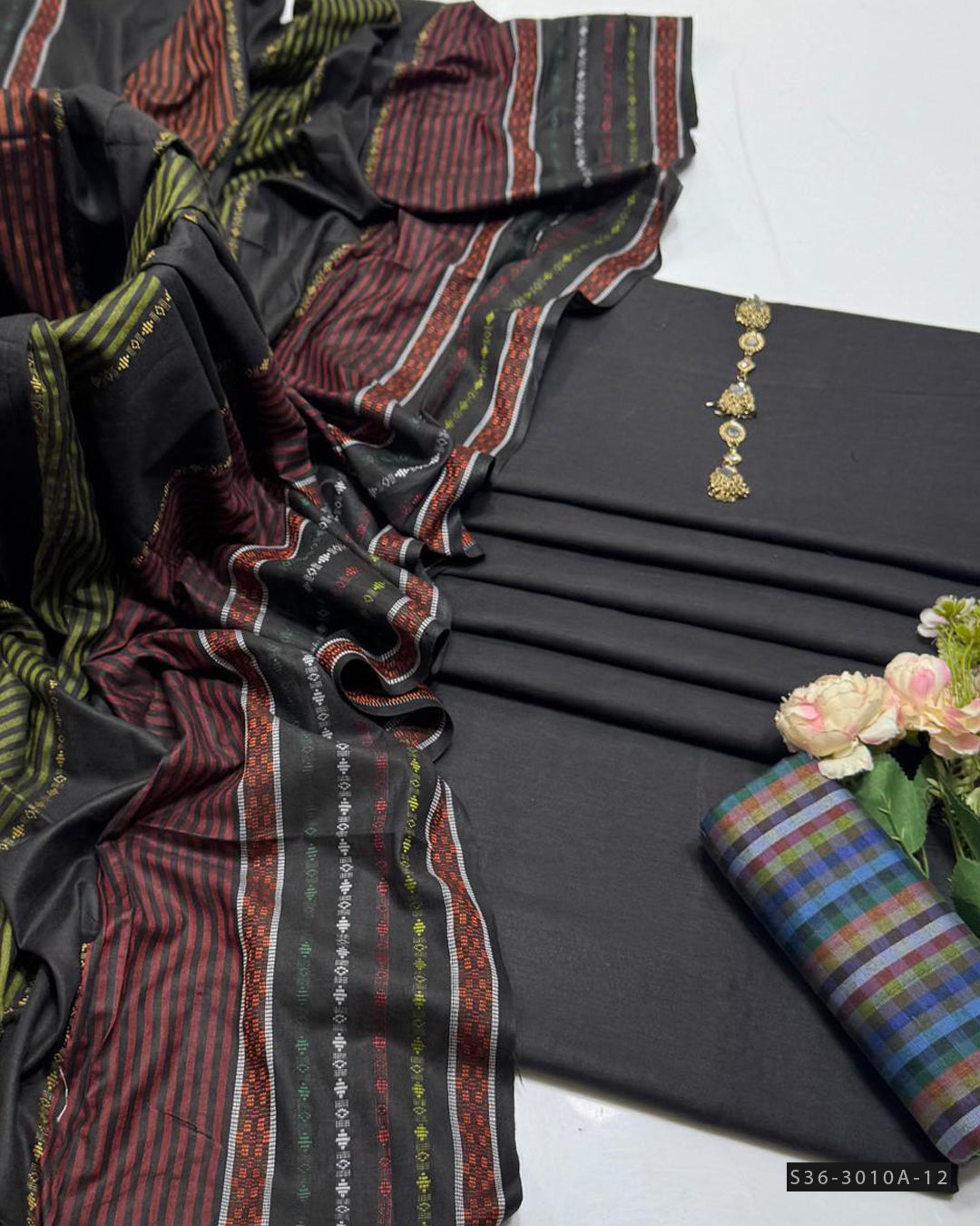 3 PC Unstitched Khaddi Dress Collection